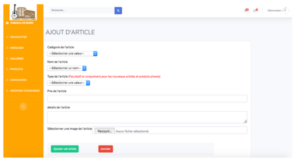 ajouter articles