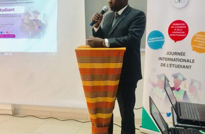La journée internationale des étudiants organisée par l&rsquo;université virtuelle de cote d&rsquo;ivoire. #JID